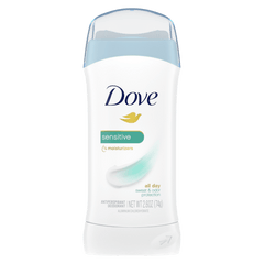 DOVE SENSITIVE SKIN ANTIPERSPIRANT DEODORANT STICK 74G - Anwar Store