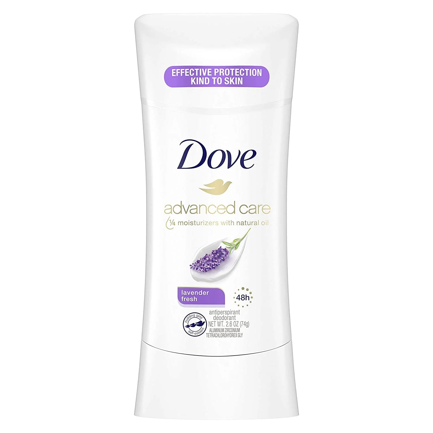 DOVE STICK ADVANCED CARE LAVENDER FRESH 48H 74GM - Anwar Store