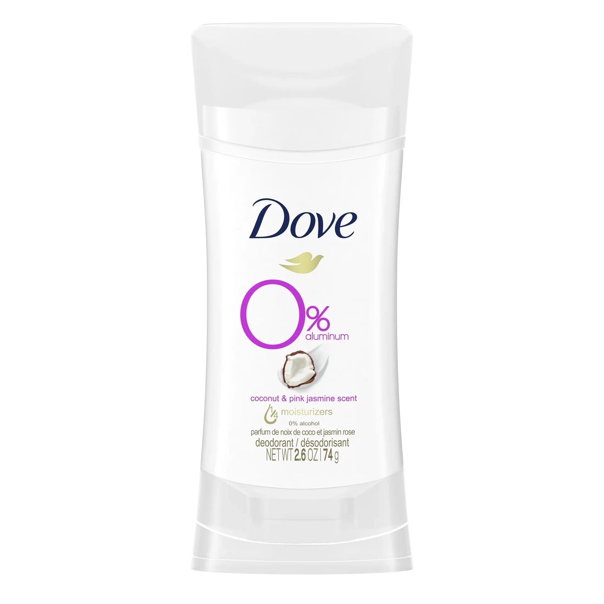 DOVE STICK COCONUT&PINK JASMINE SCENT 74GM - Anwar Store