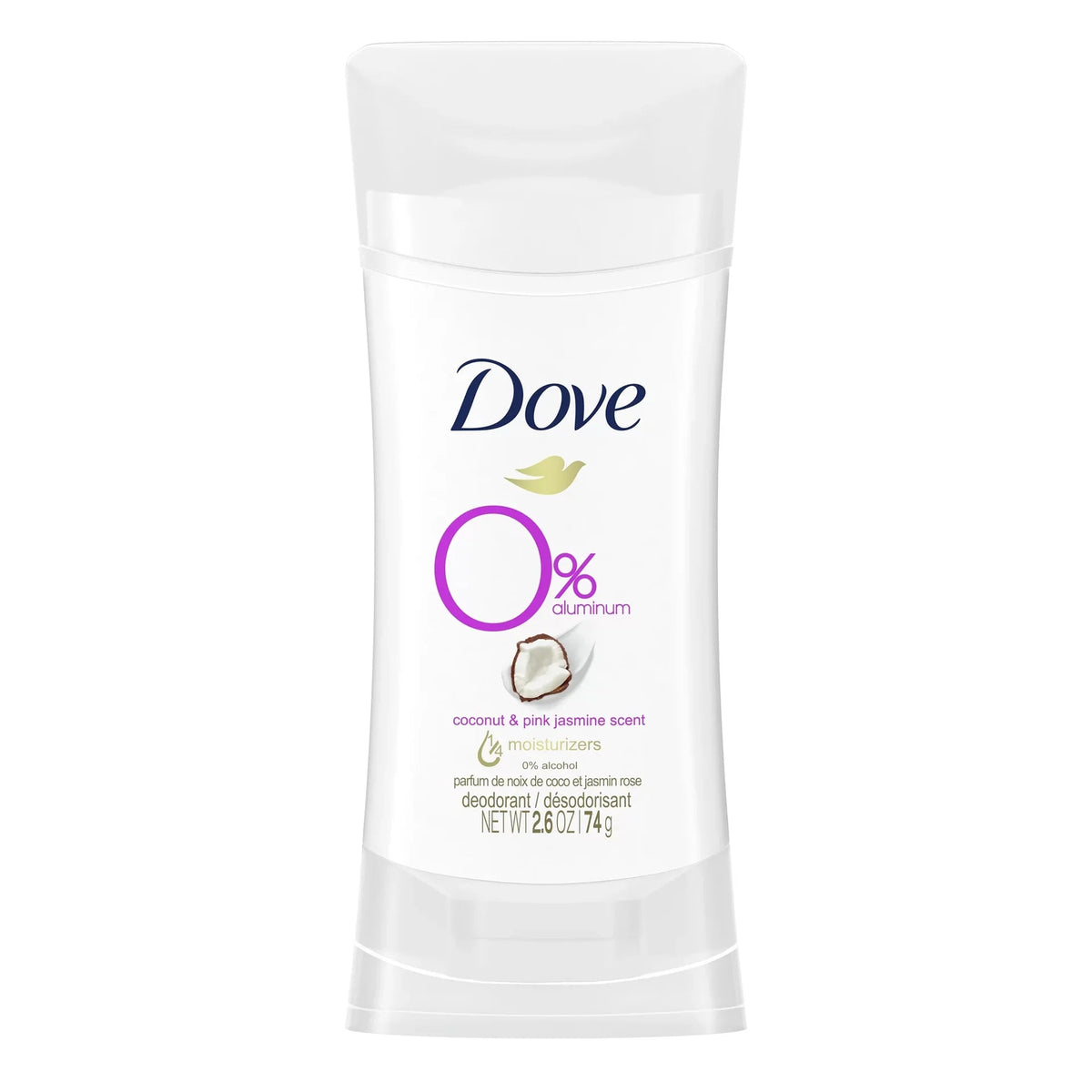 DOVE STICK COCONUT&PINK JASMINE SCENT 74GM - Anwar Store