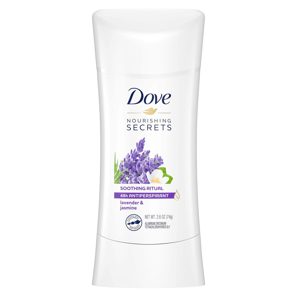DOVE STICK LAVENDER&JASMINE SCENT 48H 74GM - Anwar Store