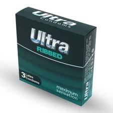 ULTRA RIBBED 3 CONDOMS