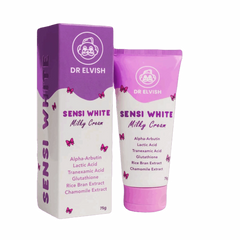 DR ELVISH SENSI WHITE MILKY CREAM 75GM - Anwar Store