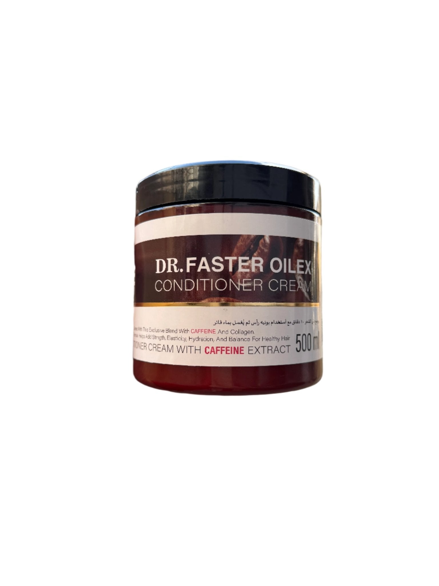 DR FASTER CAFFEINE CONDITIONER CREAM WITH CAFFEINE 500ML - Anwar Store
