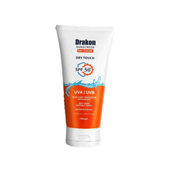 DRAKON SUNSCREEN GEL CREAM DRY TOUCH SPF50+ 150GM - Anwar Store