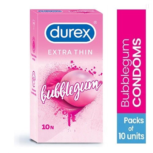 DUREX EXTRA THIN BUBBLEGUM 10N - Anwar Store