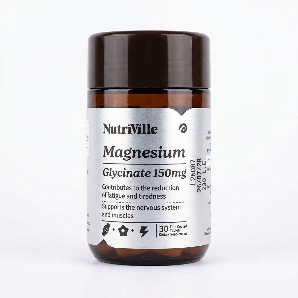 NUTRIVILLE MAGNESIUM 150MG 30TAP