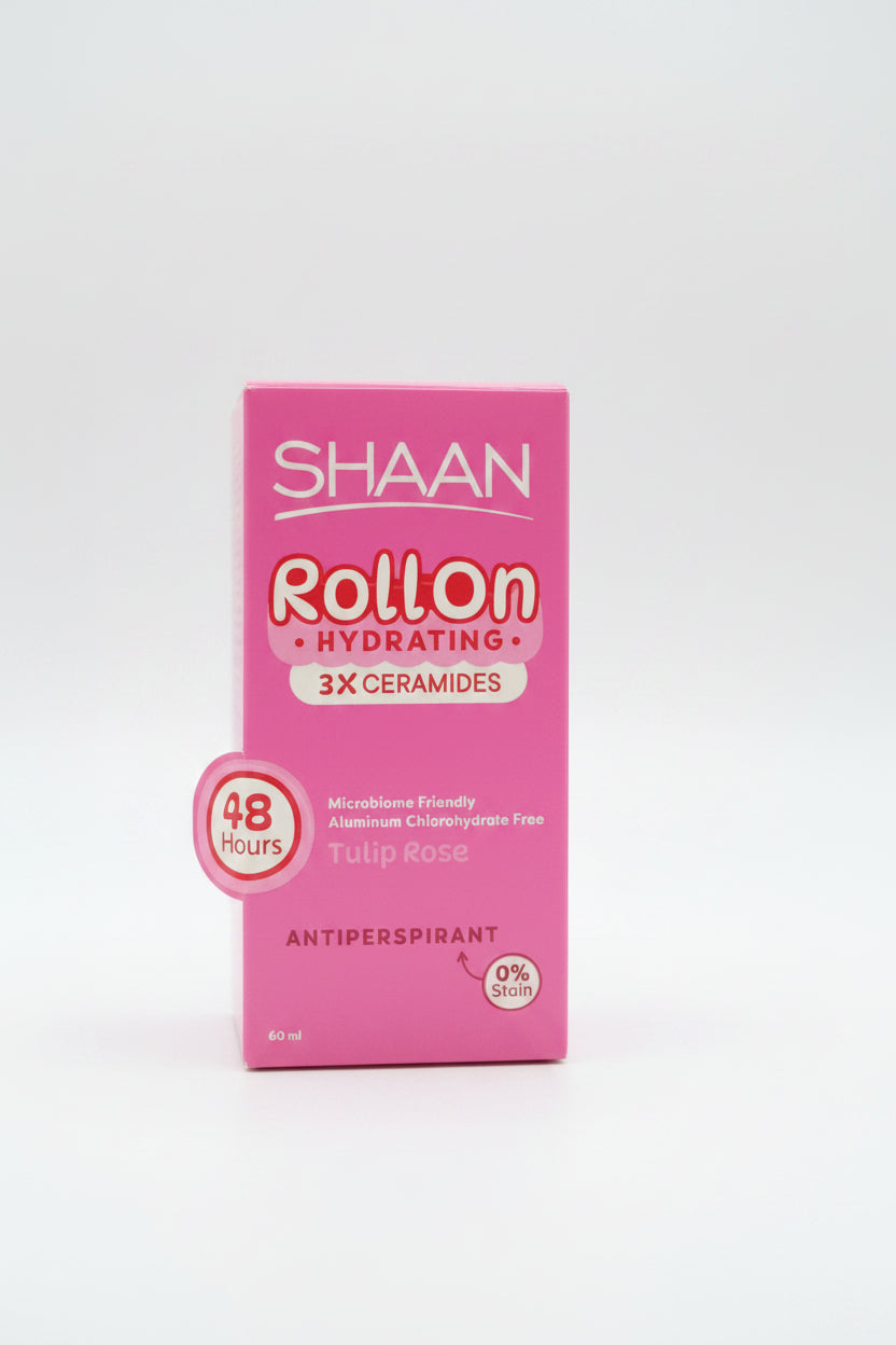 SHAAN ROLL ON HYDRATING TULIP ROSE  60ML