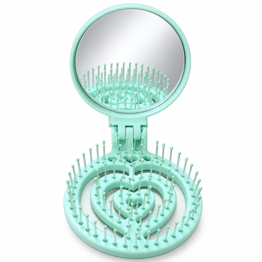 EKLIPS MINI HAIR BRUSH WITH MIRROR - Anwar Store