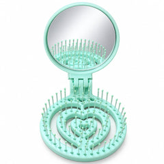 EKLIPS MINI HAIR BRUSH WITH MIRROR - Anwar Store
