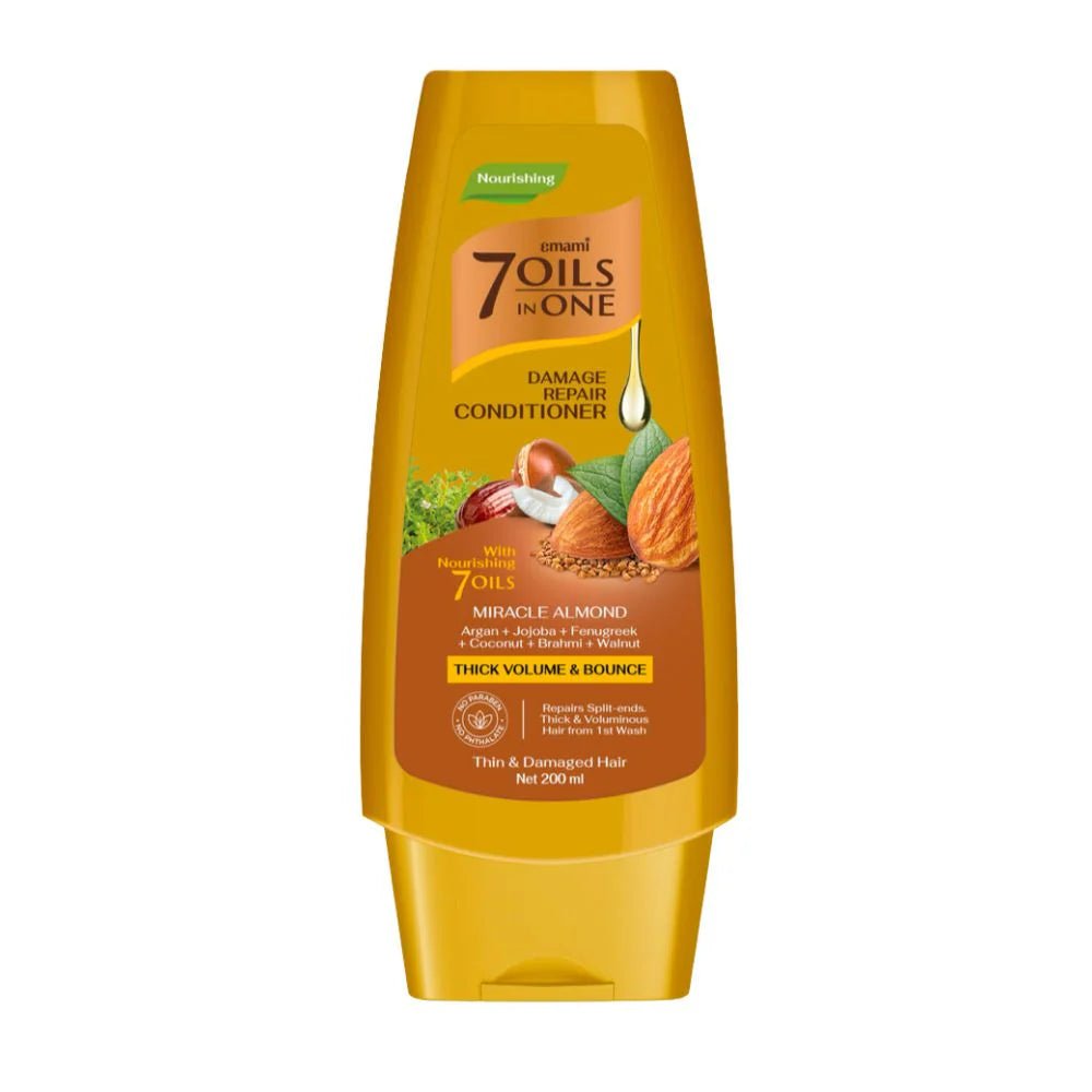 EMAMI 7OILS IN ONE ALMOND CONDITIONER 200ML - Anwar Store