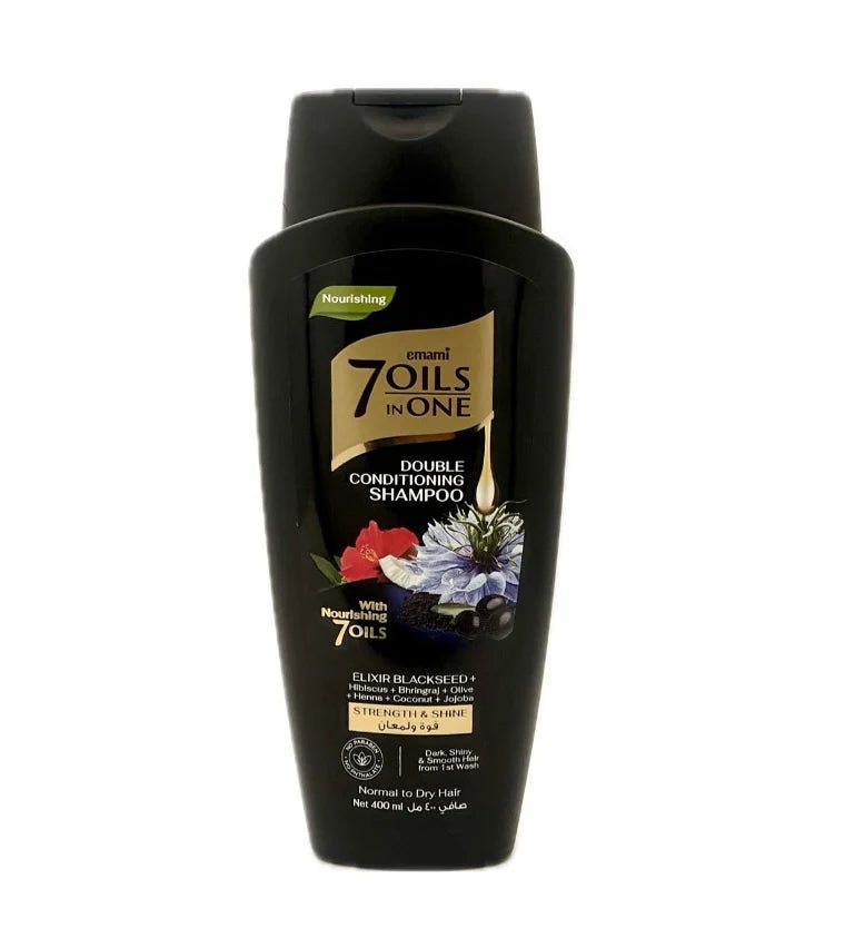 EMAMI 7OILS IN ONE BLACKSEED SHAMPOO 400ML - Anwar Store
