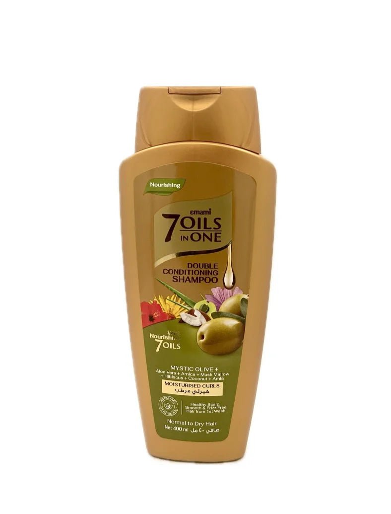 EMAMI 7OILS IN ONE OLIVE SHAMPOO 400ML - Anwar Store