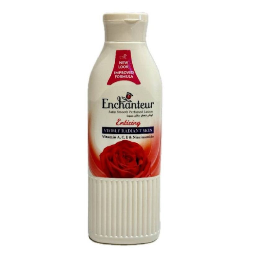Enchanteur MoistureSilk Enticing Perfumed Body Lotion - 250 ml - Anwar Store