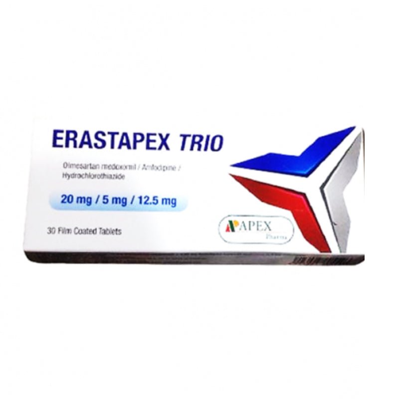 ERASTAPEX TRIO20/5/12.5MG 30TAB - Anwar Store
