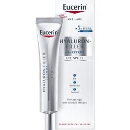 EUCERIN HYALURON-FILLER EYE CREAM SPF15 15ML - Anwar Store
