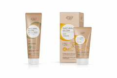 Eva Natural Glow Facial Wash For Oily Skin 100ml + Day Cream With SPF - واقي شمس إيفا 100 مل
