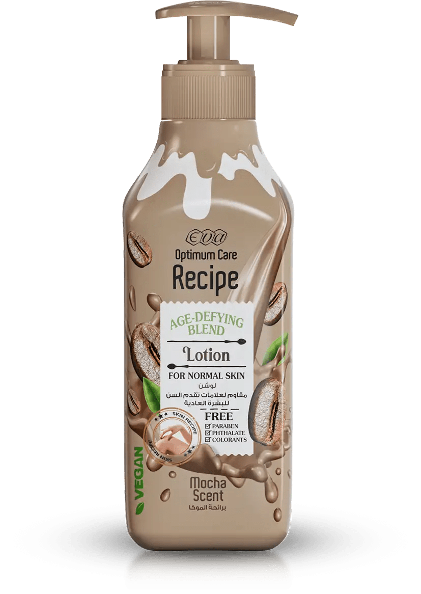 EVA OPTIMUM CARE RECIPE NOURISHING BLEND LOTION FOR NORMAL SKIN - MOCHA SCENT 370ML - Anwar Store