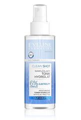 Eveline Clean Shot Hydrating Face Toner 150ml - تونر للوجه eveline 150 مل