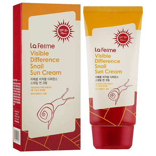 FARM STAY SNAIL SUN CREAM 70GM - Anwar Store