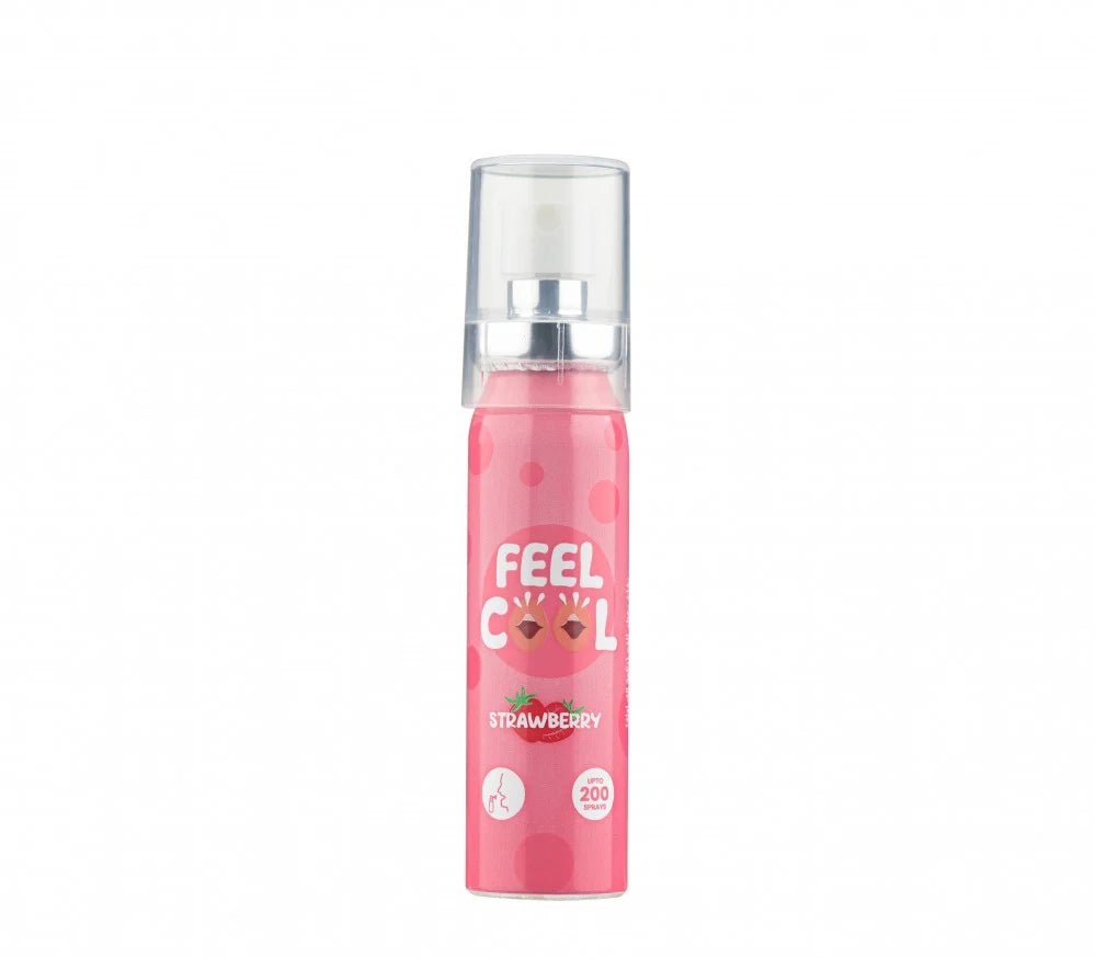 Feel Cool Mouth Spray Strawberry 20ml - بخاخ منعش للفم Feel Cool 20 مل