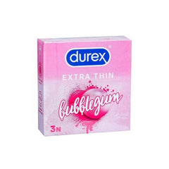DUREX EXTRA THIN BUBBLEGUM 3N