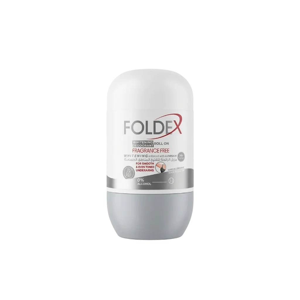 FOLDEX FRAGRANCE FREE ROLL ON 60GM - Anwar Store