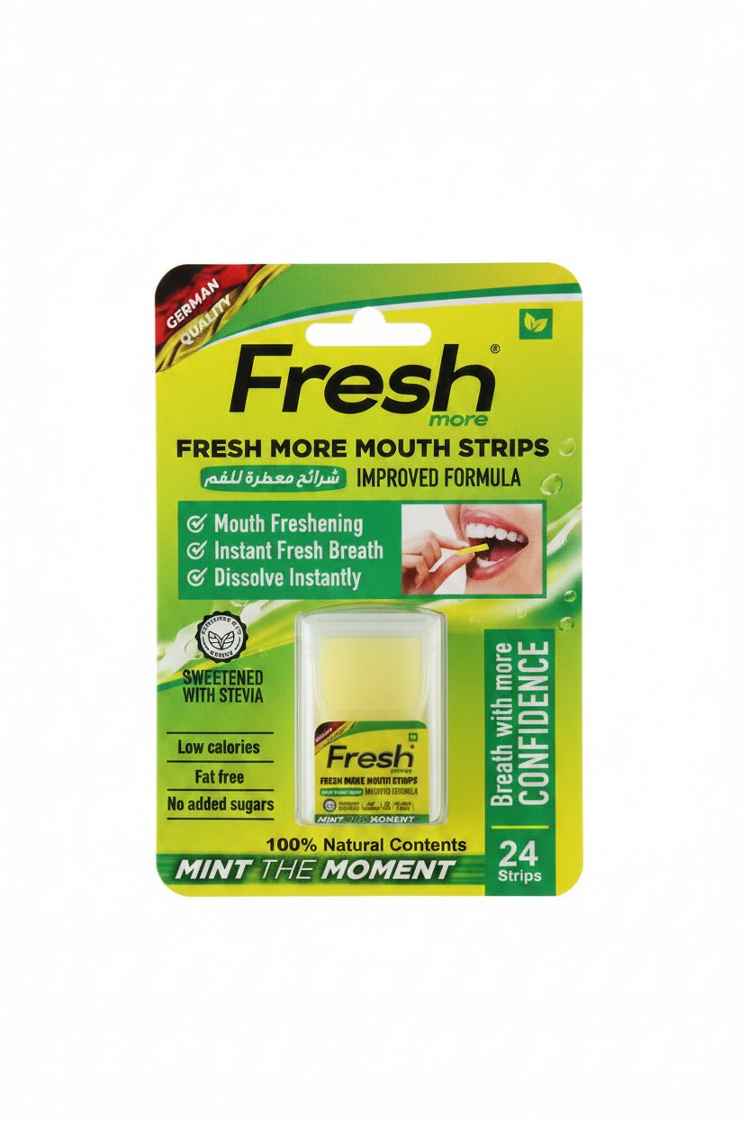 Fresh More Mouth Strips Lemon 24pcs - Anwar Store