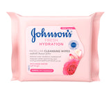 JOHNSONS FRESH HYDRATION MICELLAR CLEANSING WIPES 25 WIPES