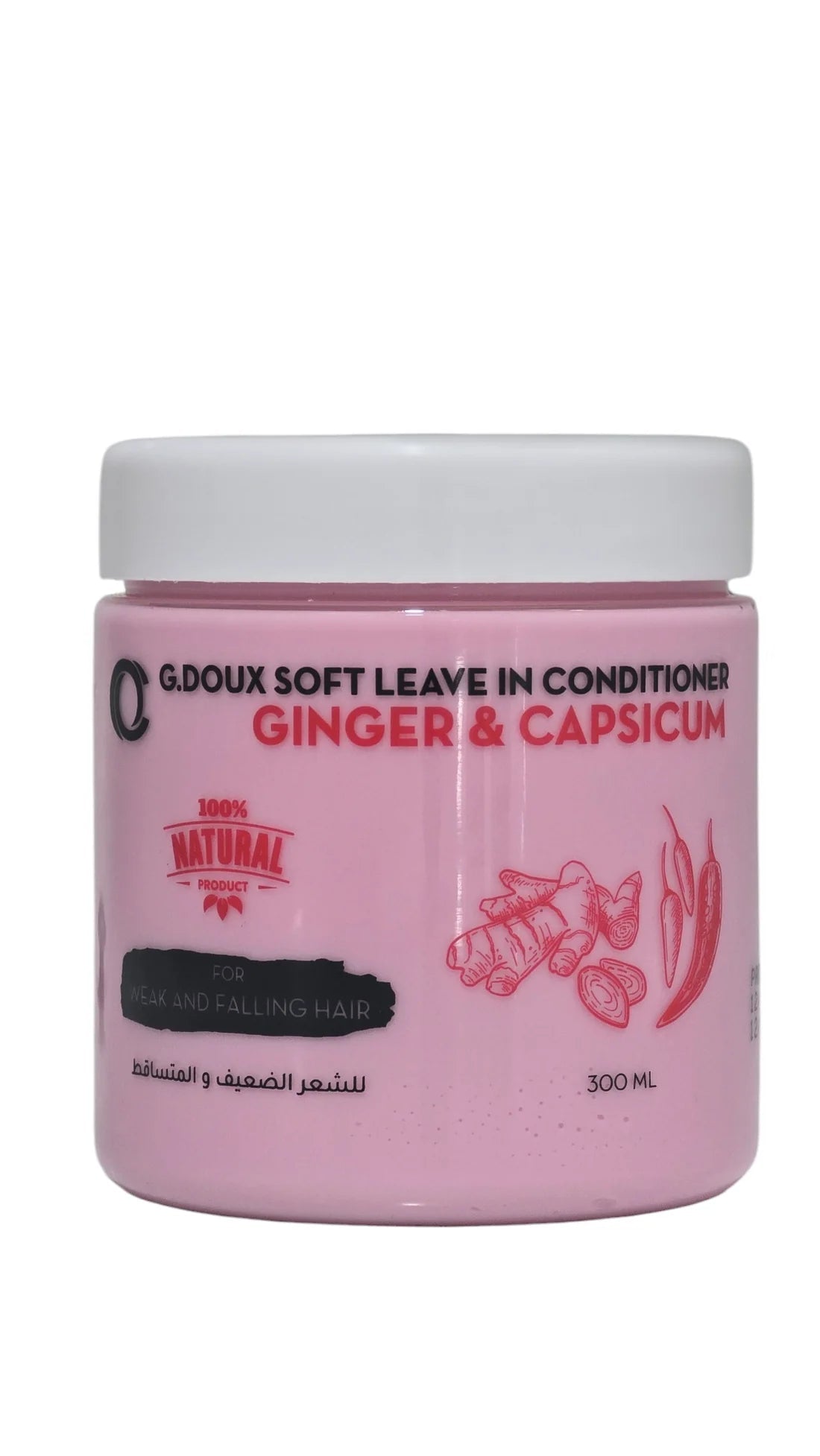 G-Doux SOFT LEAVE IN CONDITIONER GINGER&CAPSICUM 300GM - Anwar Store