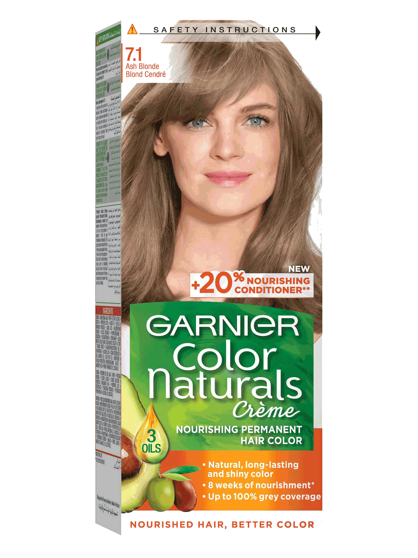 GARNIER COLOR NATURALS CREAM 7.1 - Anwar Store