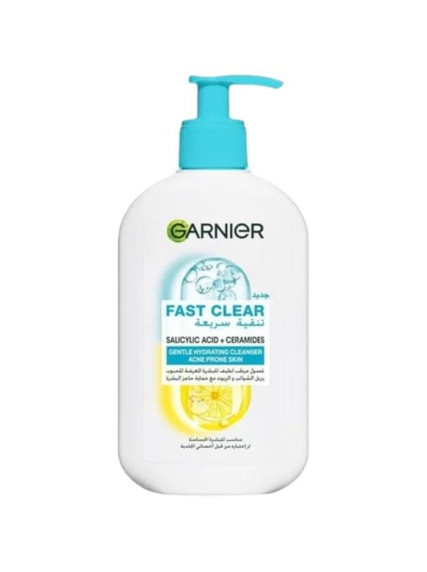 Garnier Fast Clear Gentle Moisturizing Face Wash 250ML