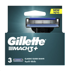 GILLETTE MACH3+ 3BLADES CLASSIC CLOSE SHAVE - Anwar Store