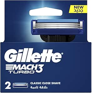 GILLETTE MACH3TURBO CLASSIC CLOSE SHAVE 2 - Anwar Store