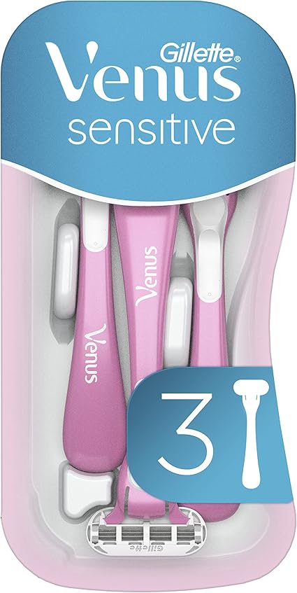 GILLETTE VENUS SENSITIVE 3 PINK - Anwar Store