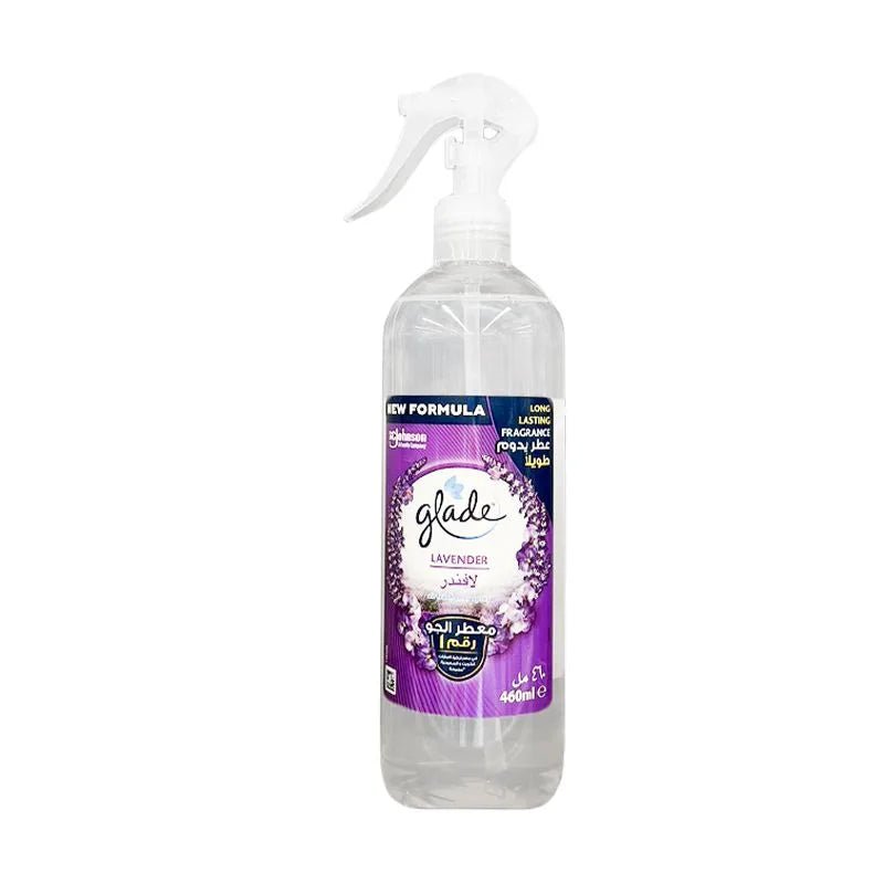GLADE AIR FRESHENER WITH LAVENDER SCENT - 460ML - Anwar Store