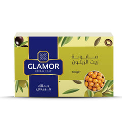 GLAMOR HERBAL SOAP OLIVE OIL SOAP 100GM - Anwar Store