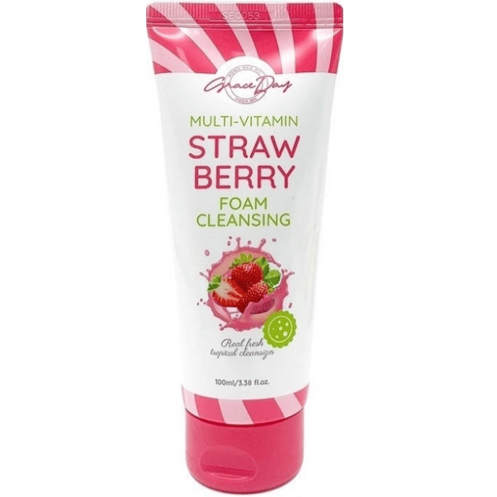 Grace Day Multi-Vitamin Strawberry Foam Cleansing 100ml - غسول للوجه Grace Day 100 مل