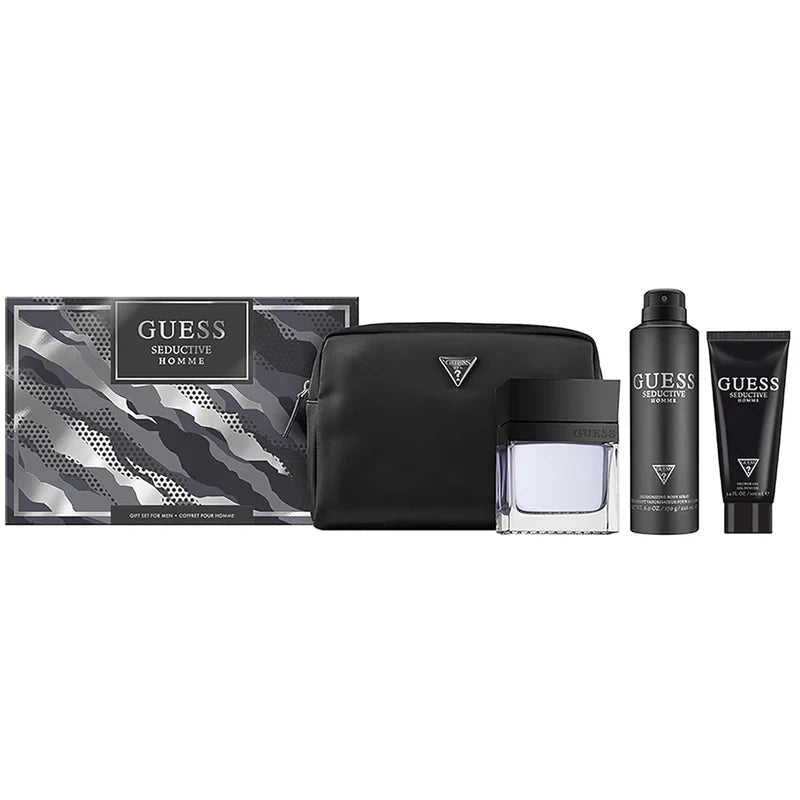 Guess Seductive Homme Men Set - طقم هدايا للعناية بالجسم Guess