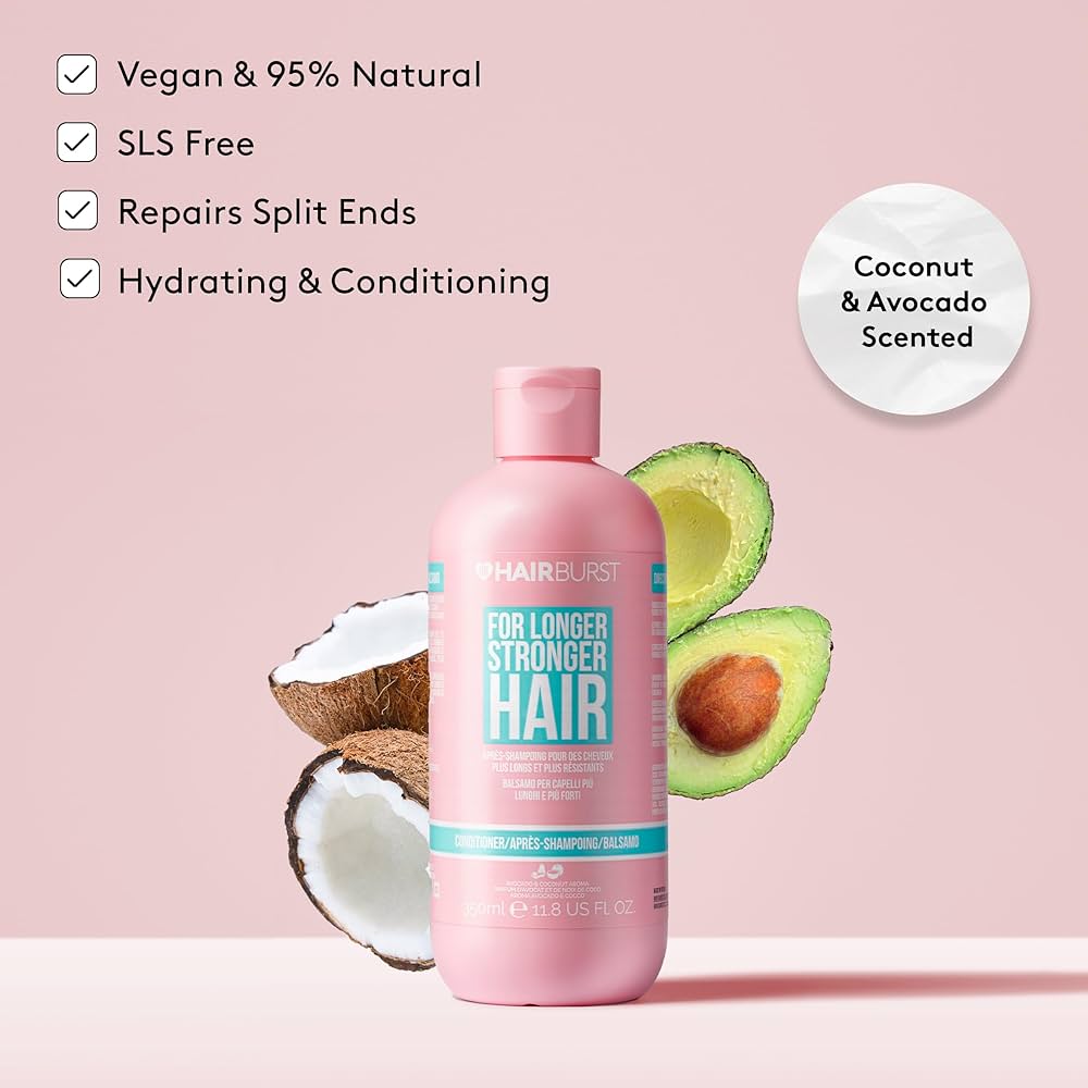HAIR BURST CONDITIONER AVOCADO&COCONUT FOR ALL HAIR TYPES 350ML - Anwar Store