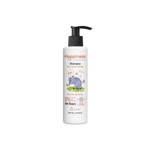 HAPPINESS KIDS SHAMPOO 2IN1 200ML - Anwar Store