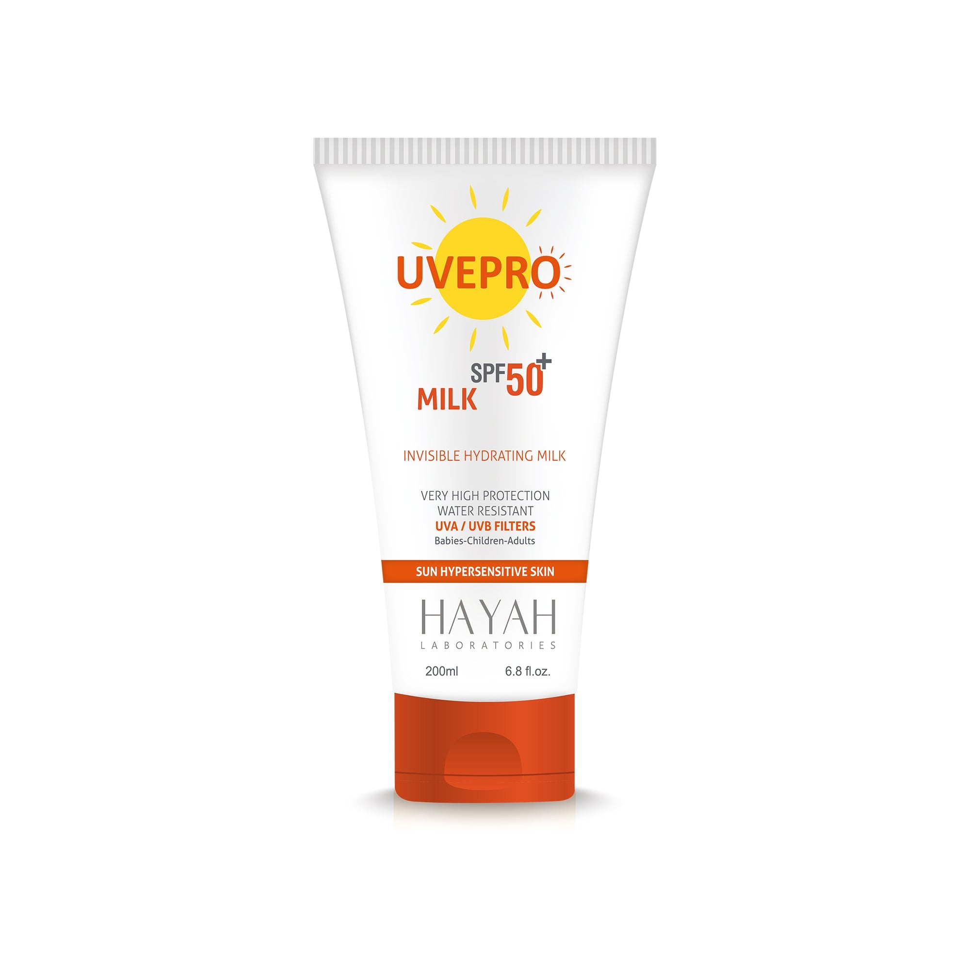 HAYAH HYDRATING MILK SPF50+ 200ML - Anwar Store