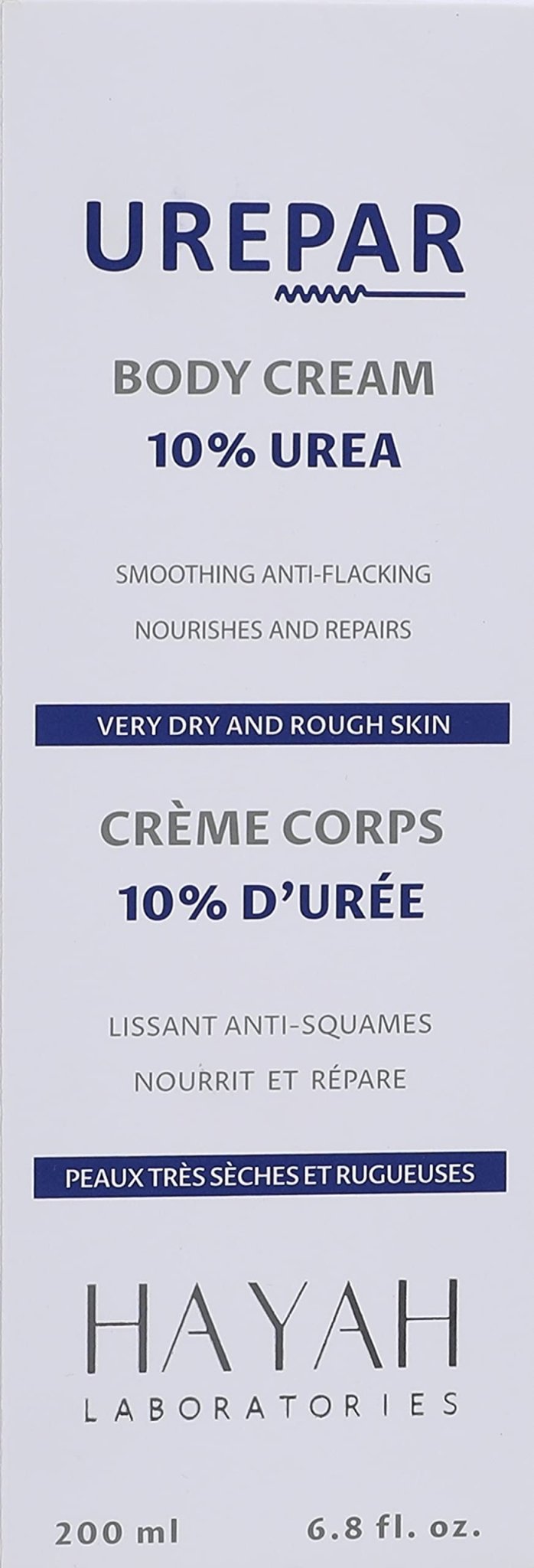 HAYAH UREPAR BODY CREAM 10% UREA 200ML - Anwar Store