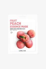 LEBELAGE PEACH SHEET MASK
