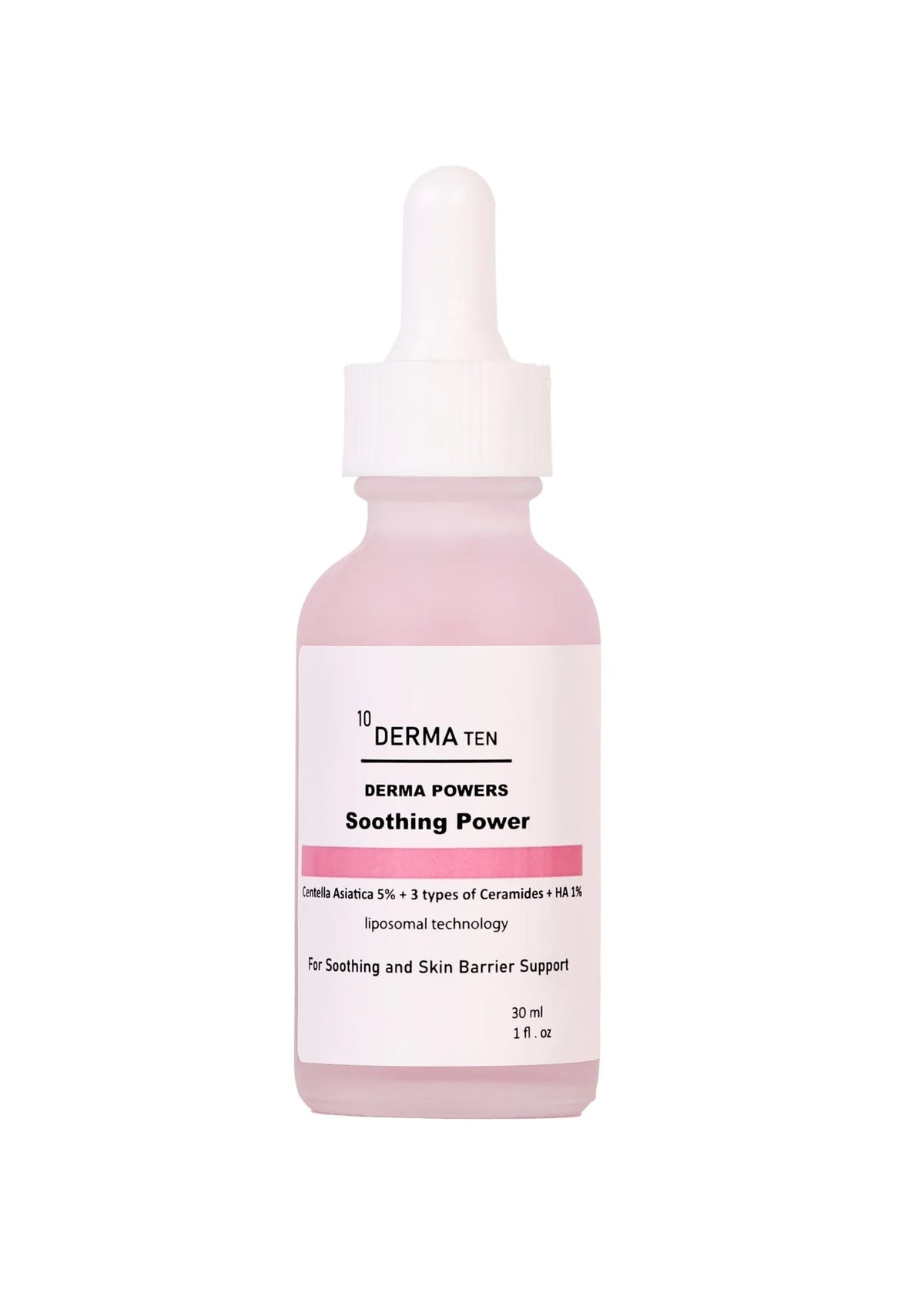 DERMA 10 SOOTHING POWER SERUM CENTELLA ASIATICA 5% 30ML