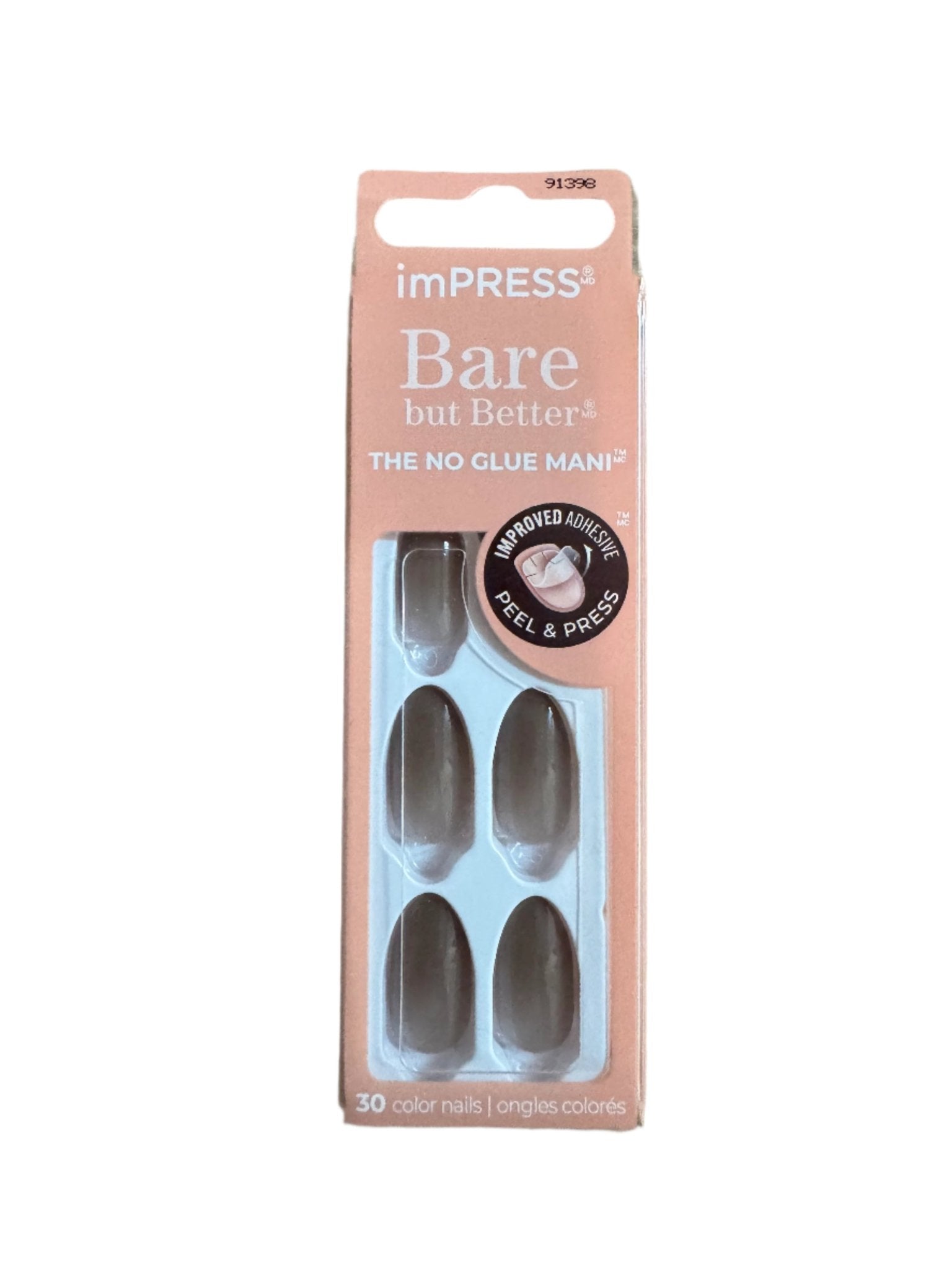 IMPRESS BARE THE NO GLUE MANI 1398 - Anwar Store