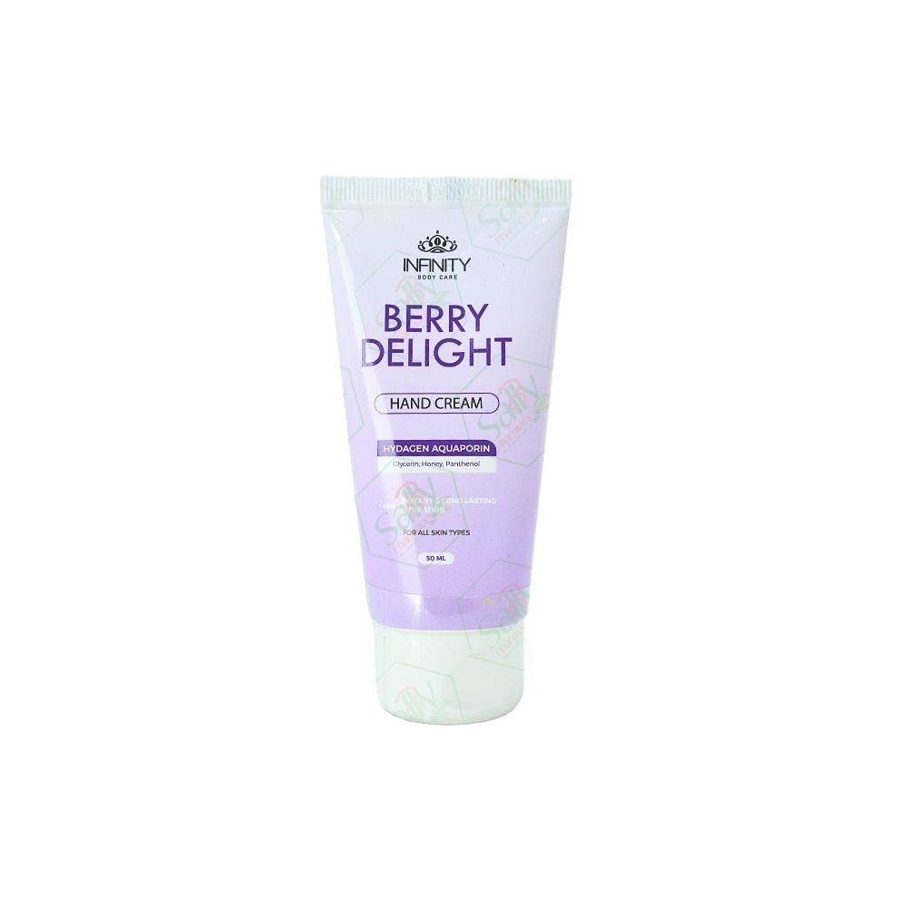 INFINITY BODY CARE BERRY DELIGHT HAND CREAM 50ml - Anwar Store