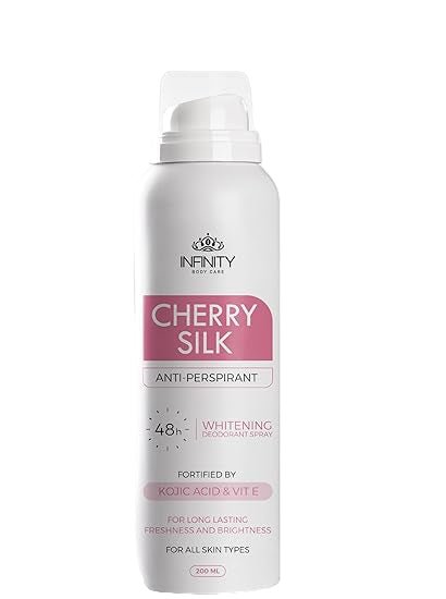 Infinity Deodorant Spray Anti-Perspirant Cherry Silk 200ml