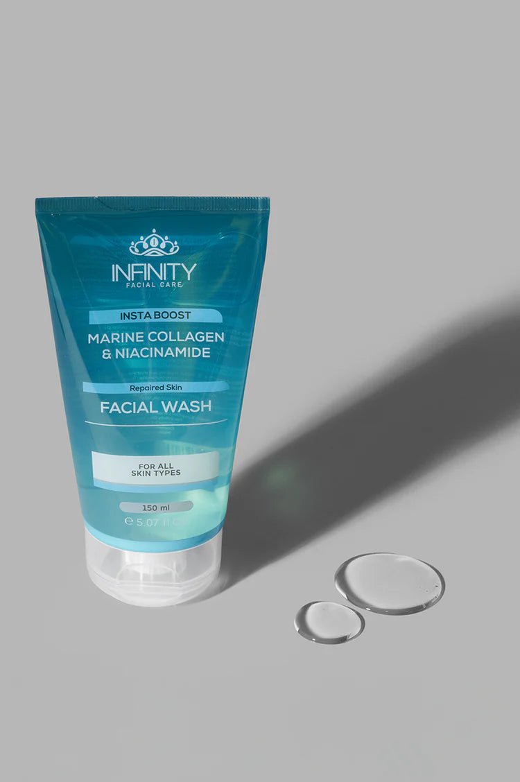 INFINITY INSTA BOOST FACIAL WASH 150ML +INFINITY INSTA BOOST FACIAL WASH 50ML(OFFER) - Anwar Store