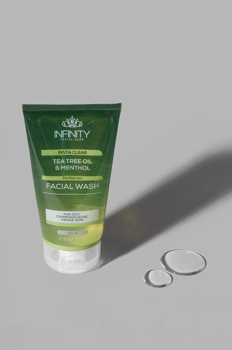 INFINITY INSTA CLEAR FACIAL WASH 150ML +INFINITY INSTA CLEAR FACIAL WASH 50ML(OFFER) - Anwar Store